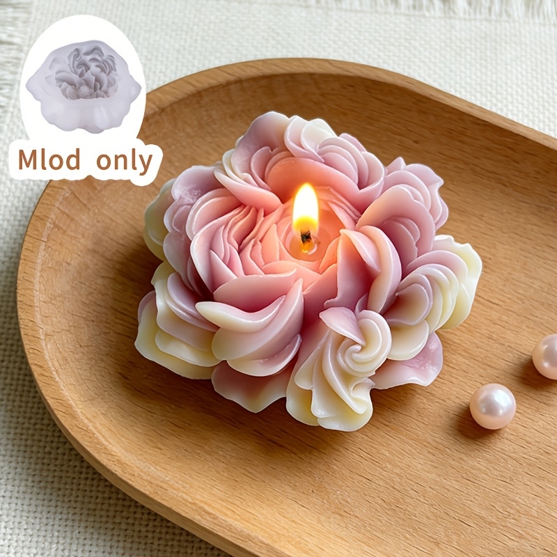 Austin Rose Flower Candle Sili - Candle Making Austin review and price