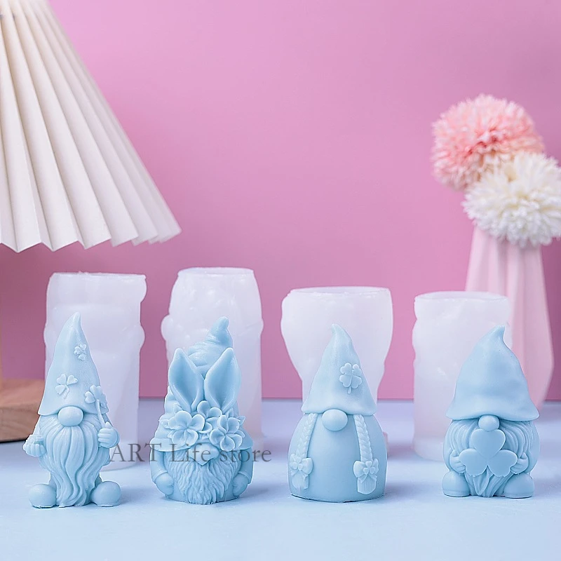 Christmas Dwarf Silicone Candl - Candle Making Party review and price