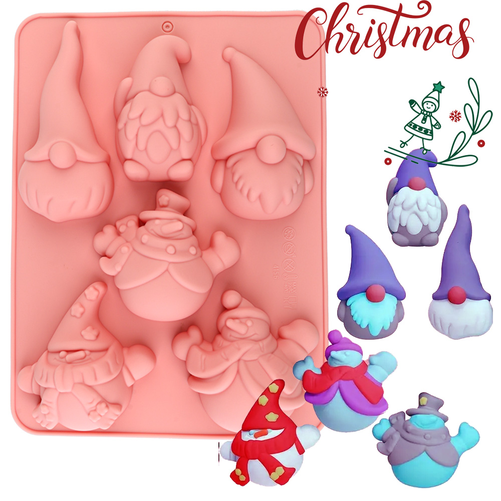 6-Cavity Christmas Gnome Cake  - Candle Making Party review and price
