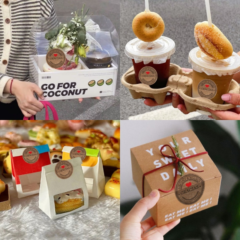 500pcs Spanish Thank You Stick - Label Sticker Round review and price