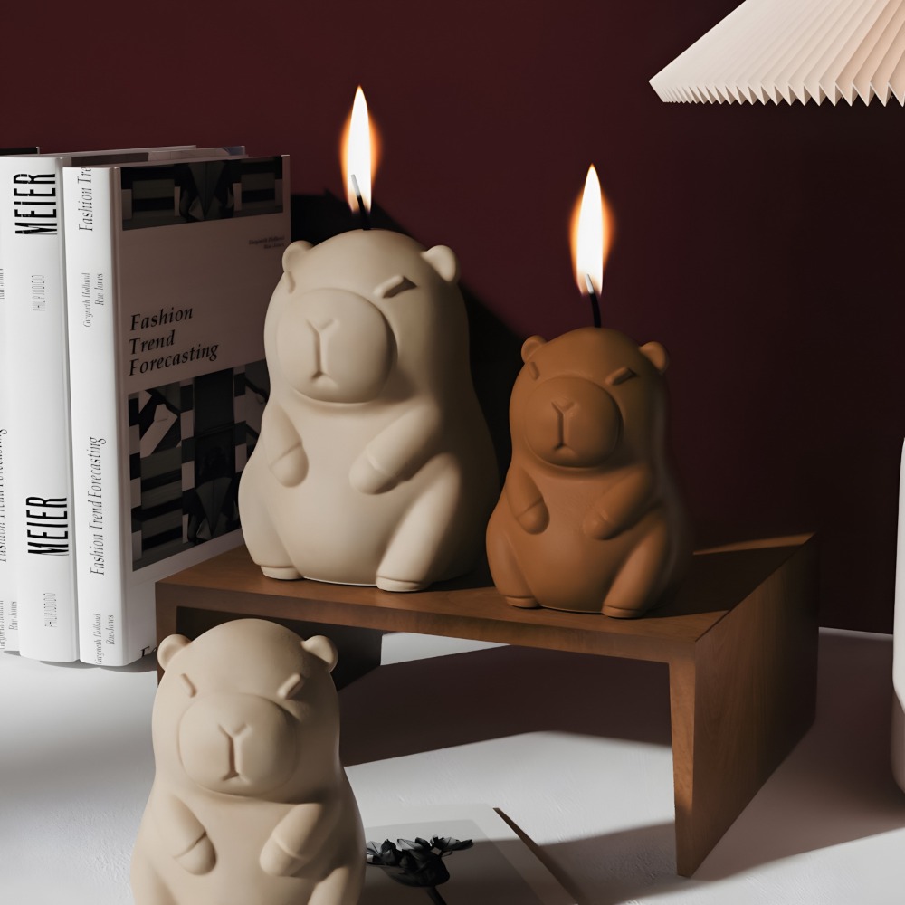 Standing Capybara Scent Candle - Candle Making Party review and price