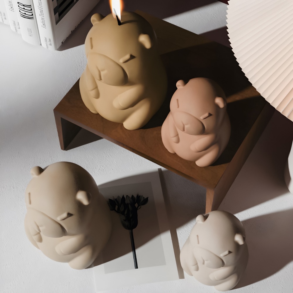 Standing Capybara Scent Candle - Candle Making Party review and price