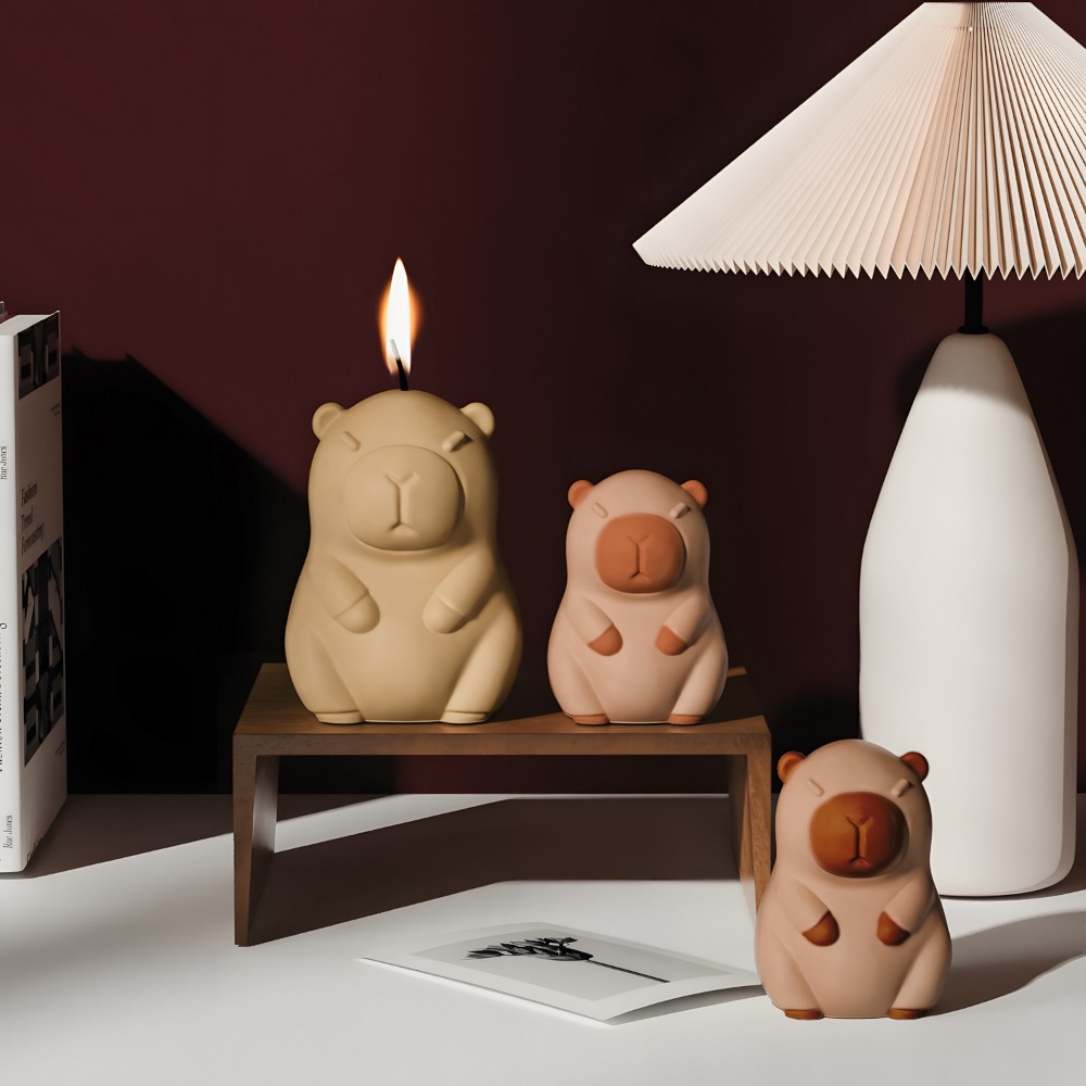 Standing Capybara Scent Candle - Candle Making Party review and price