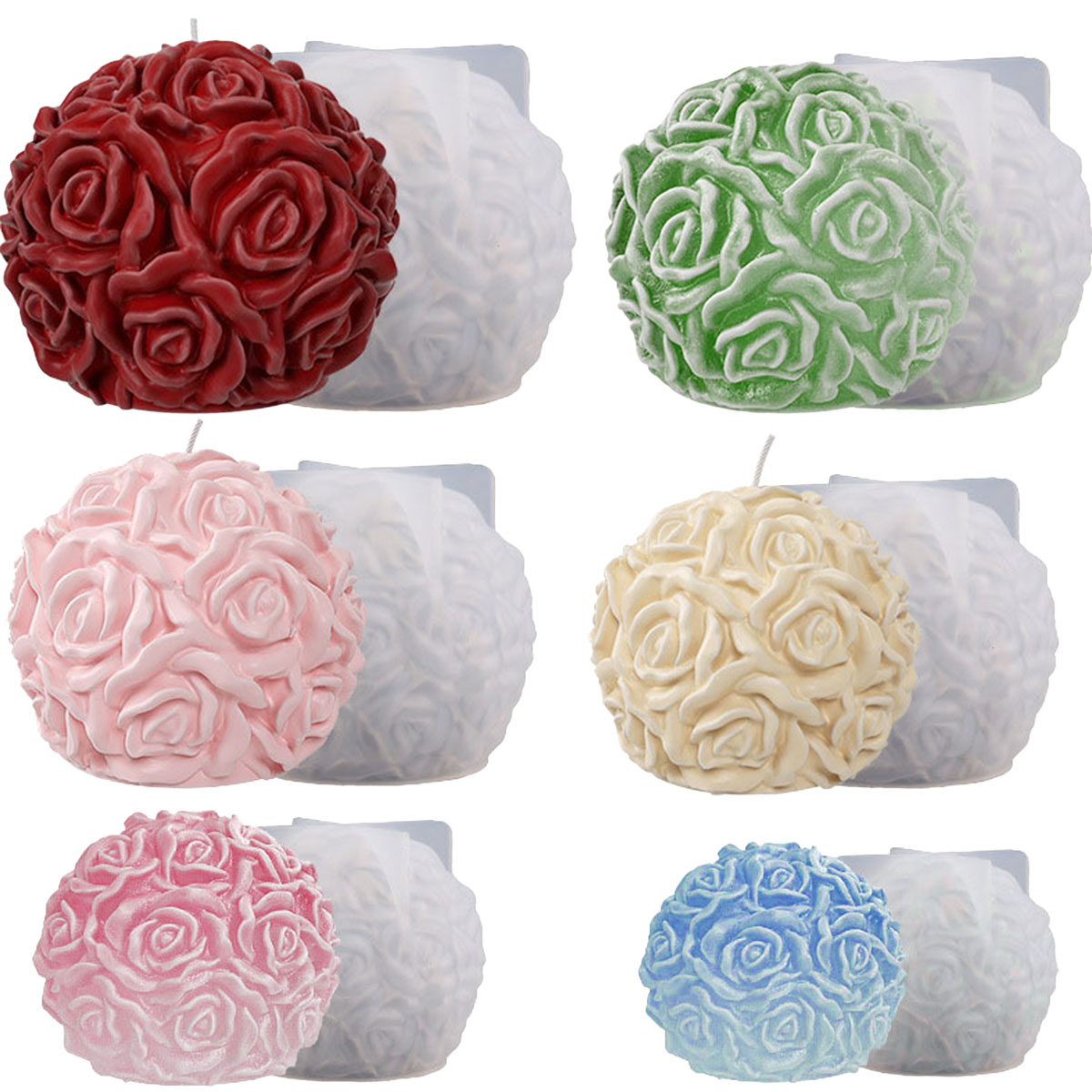 Multi Size Flower Series Candl - Candle Making Party review and price