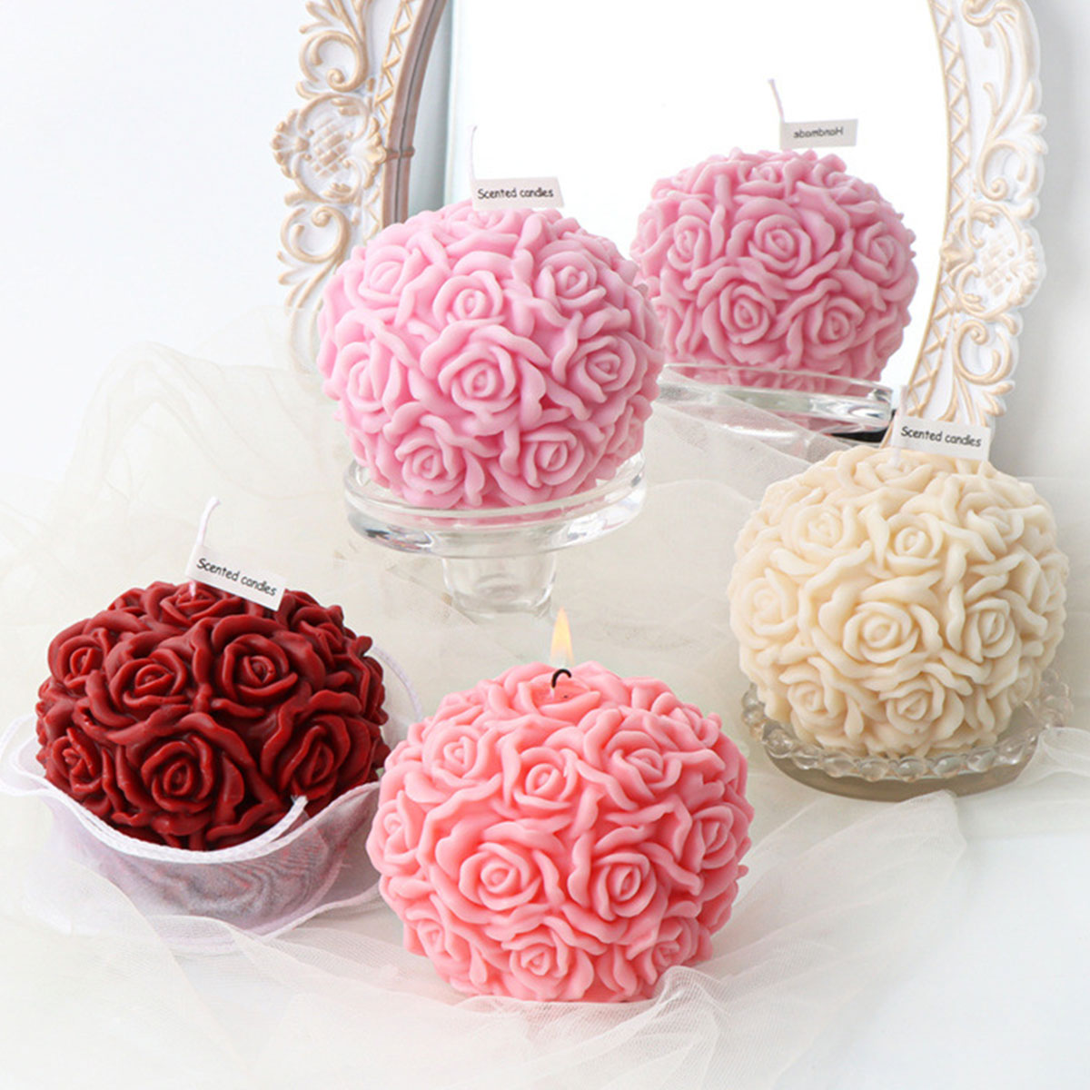 Multi Size Flower Series Candl - Candle Making Party review and price