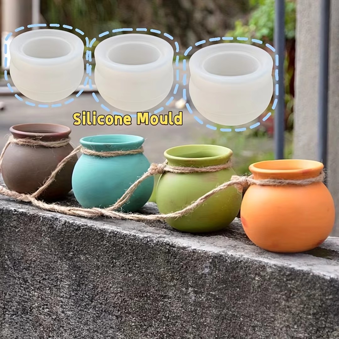 Silicone Flower Pot Molds, Res - Candle Making Party review and price