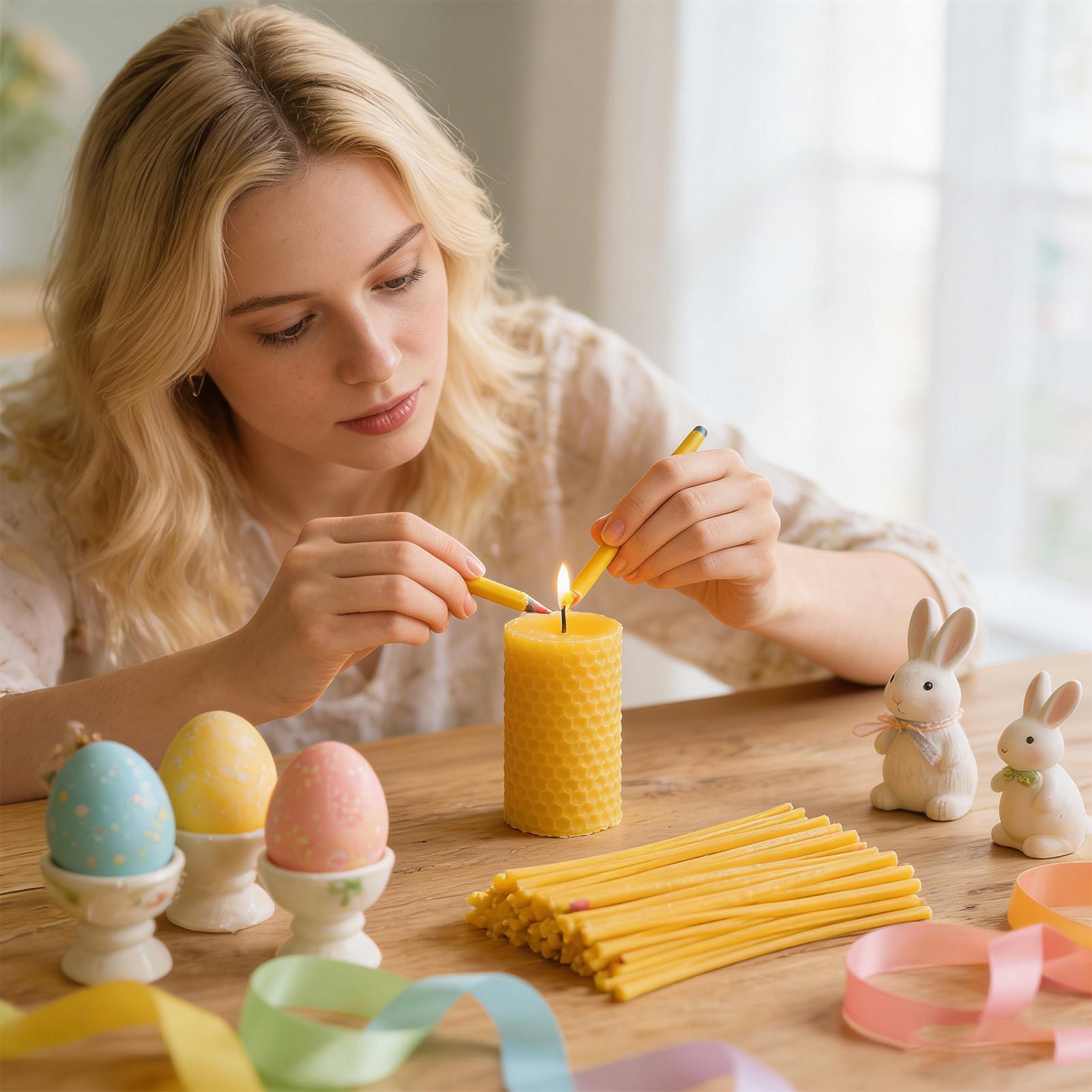 Egg Decorating Beeswax Sticks  - Candle Making Party review and price