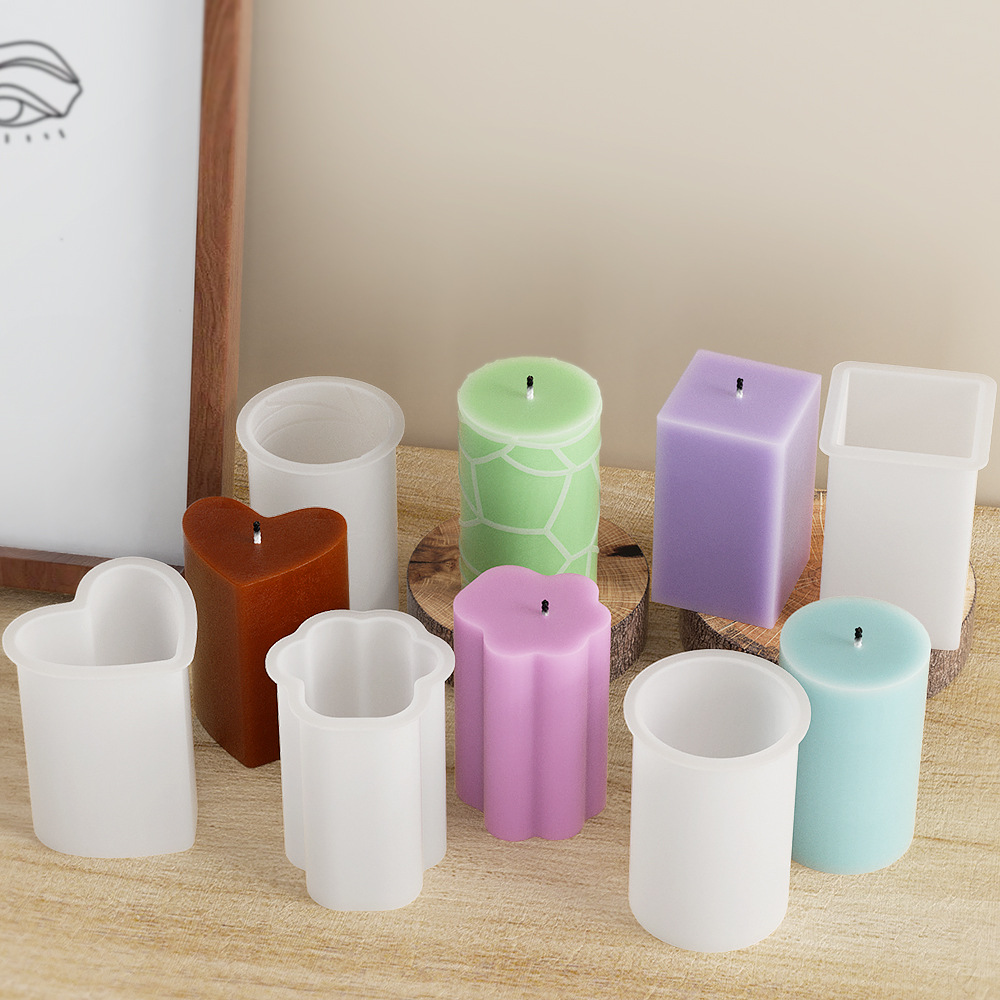 Geometry Column Silicone Mold  - Candle Making Party review and price