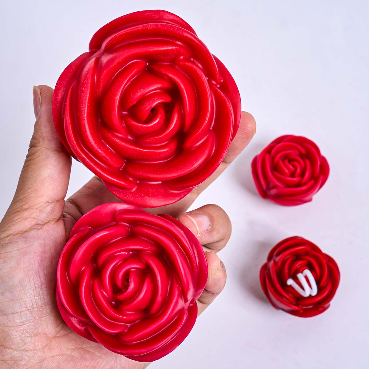3D Flower Shape Silicone Candl - Candle Making Party review and price