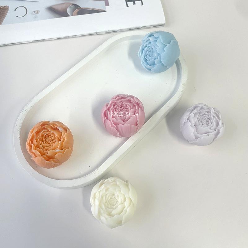 3D Peony Flower Silicone Mold  - Candle Making Party review and price