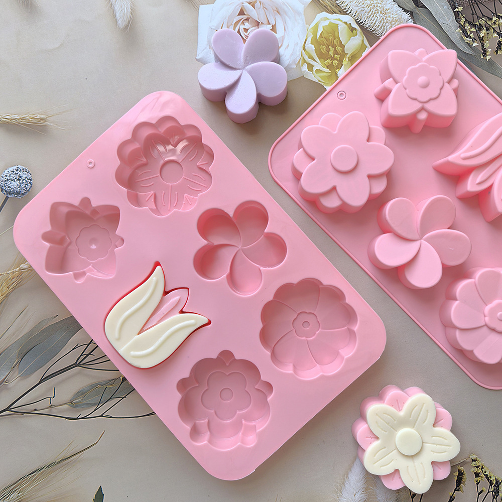 kinds Flower Silicone Molds Di - Candle Making Party review and price