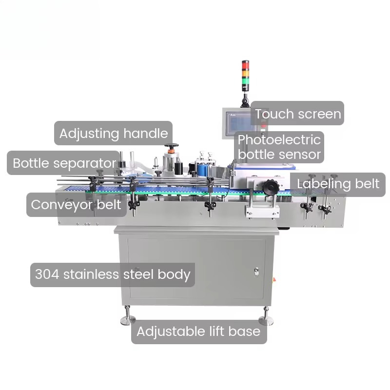 High Speed Fully Automatic Pet - Label Sticker Round review and price