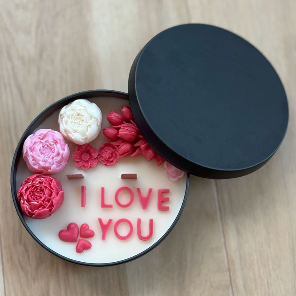 2pcs Austin Heart Silicone Can - Candle Making Austin review and price