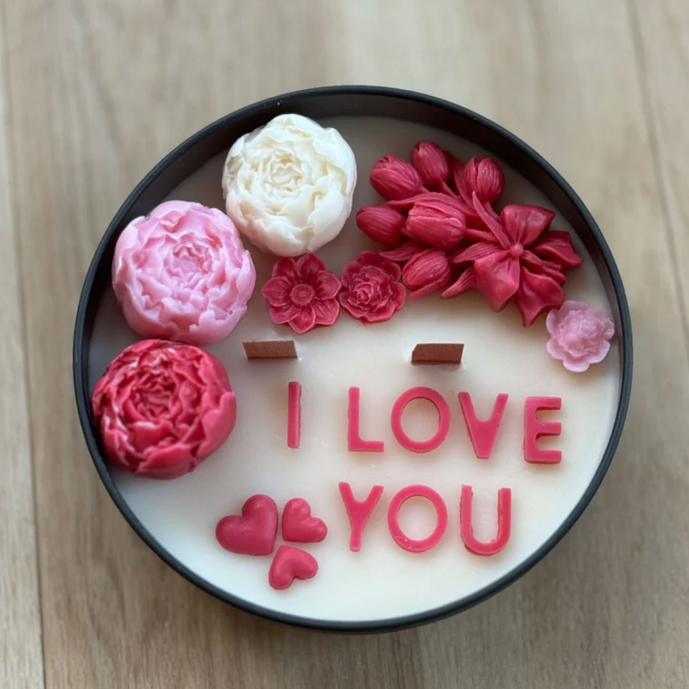 2pcs Austin Heart Silicone Can - Candle Making Austin review and price