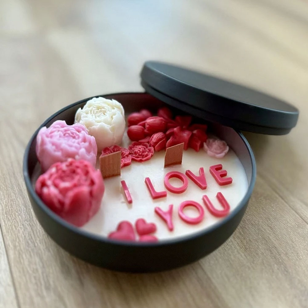 2pcs Austin Heart Silicone Can - Candle Making Austin review and price