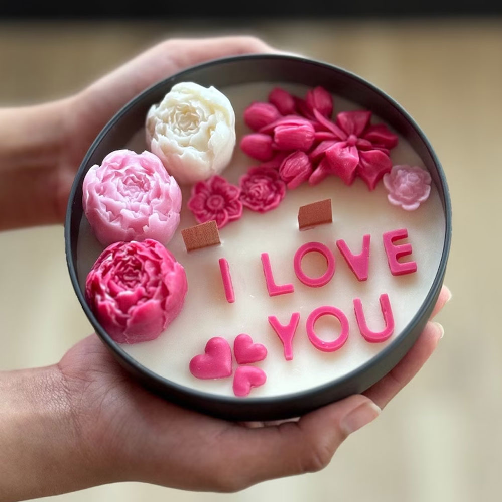 2pcs Austin Heart Silicone Can - Candle Making Austin review and price