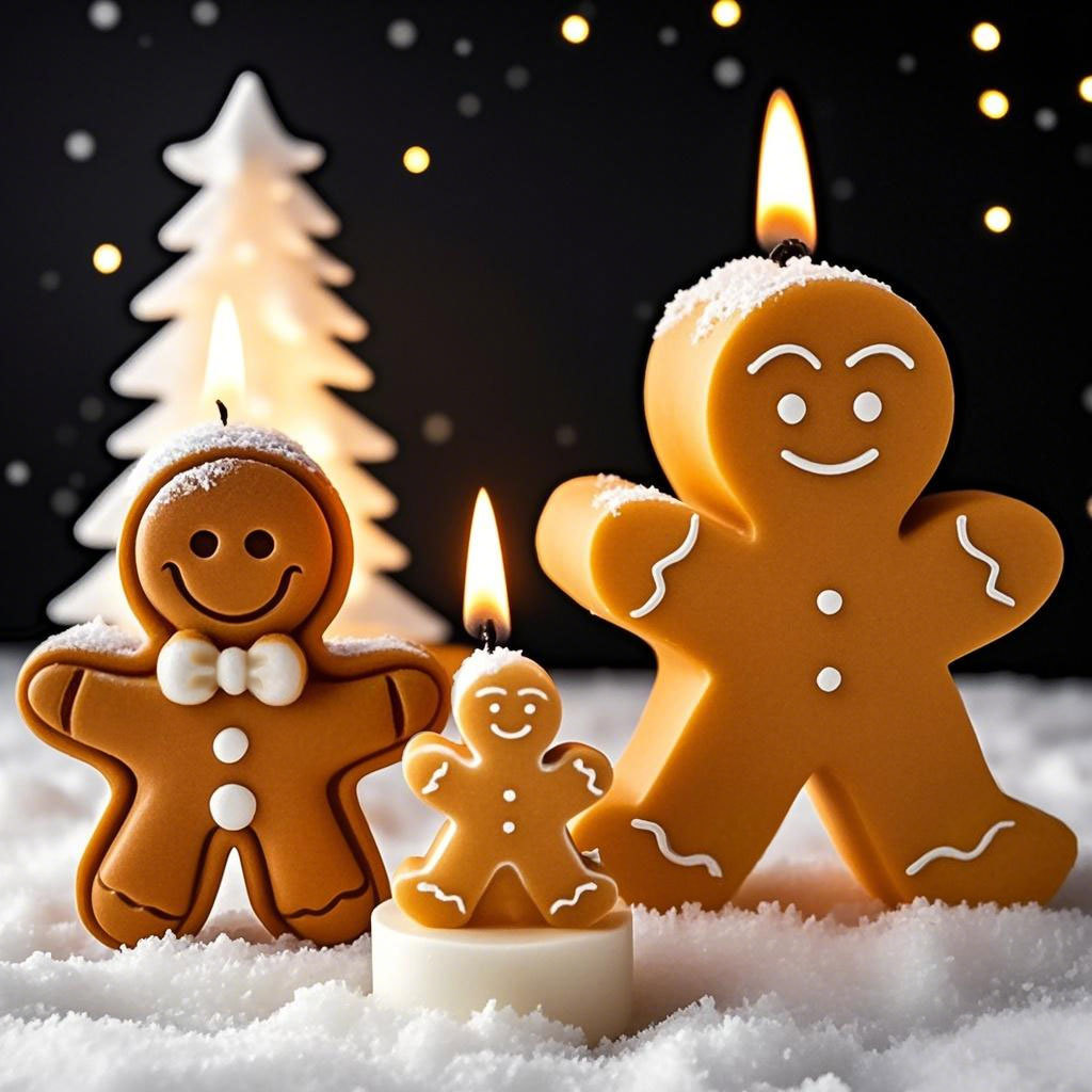 DIY Cartoon Gingerbread Man Si - Candle Making Party review and price