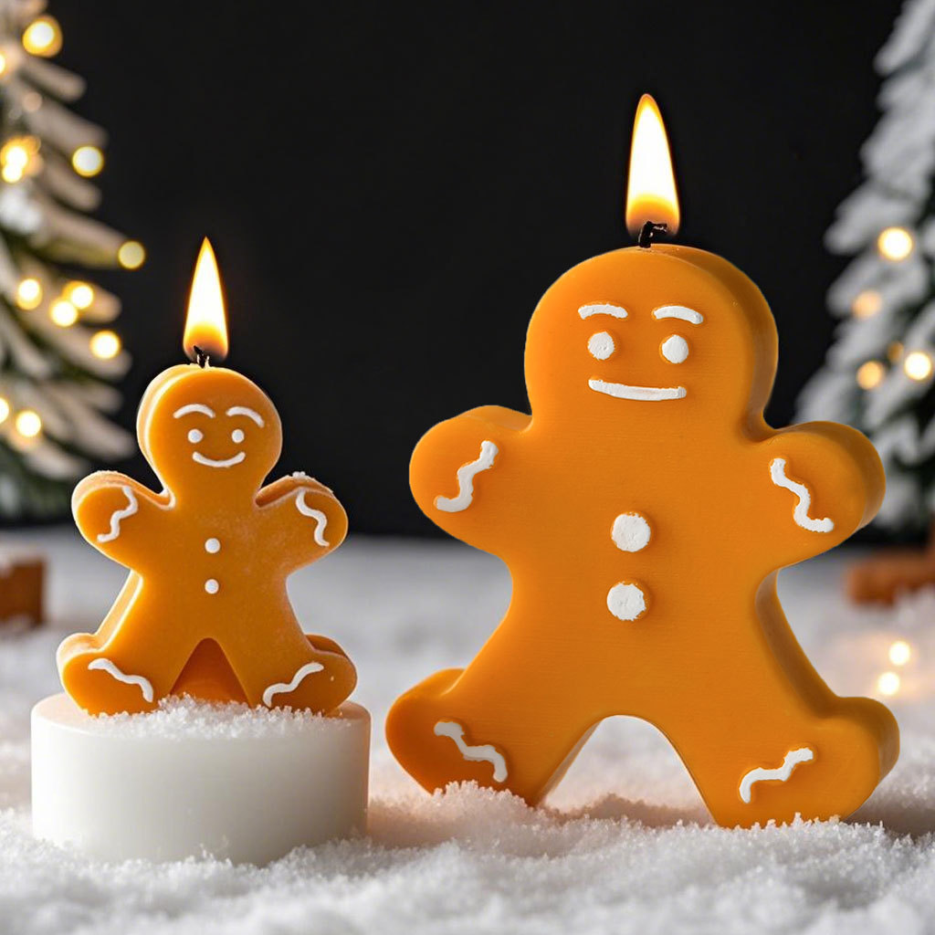 DIY Cartoon Gingerbread Man Si - Candle Making Party review and price
