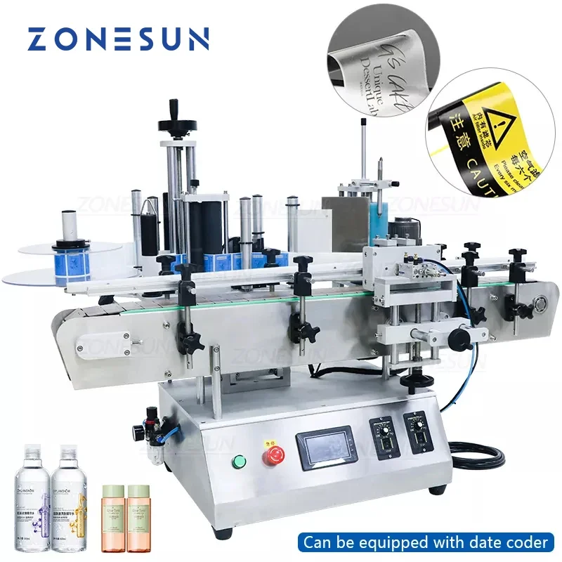 ZONESUN TB-500A Automatic Doub - Label Sticker Round review and price