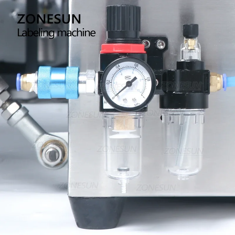 ZONESUN TB-500A Automatic Doub - Label Sticker Round review and price