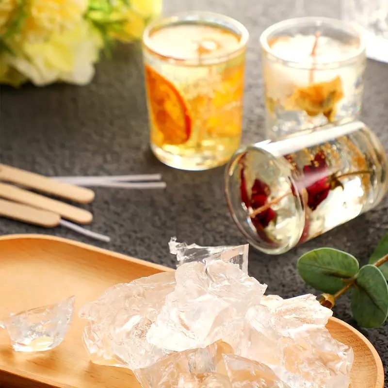 Transparent Crystal Wax, Jelly - Candle Making Party review and price